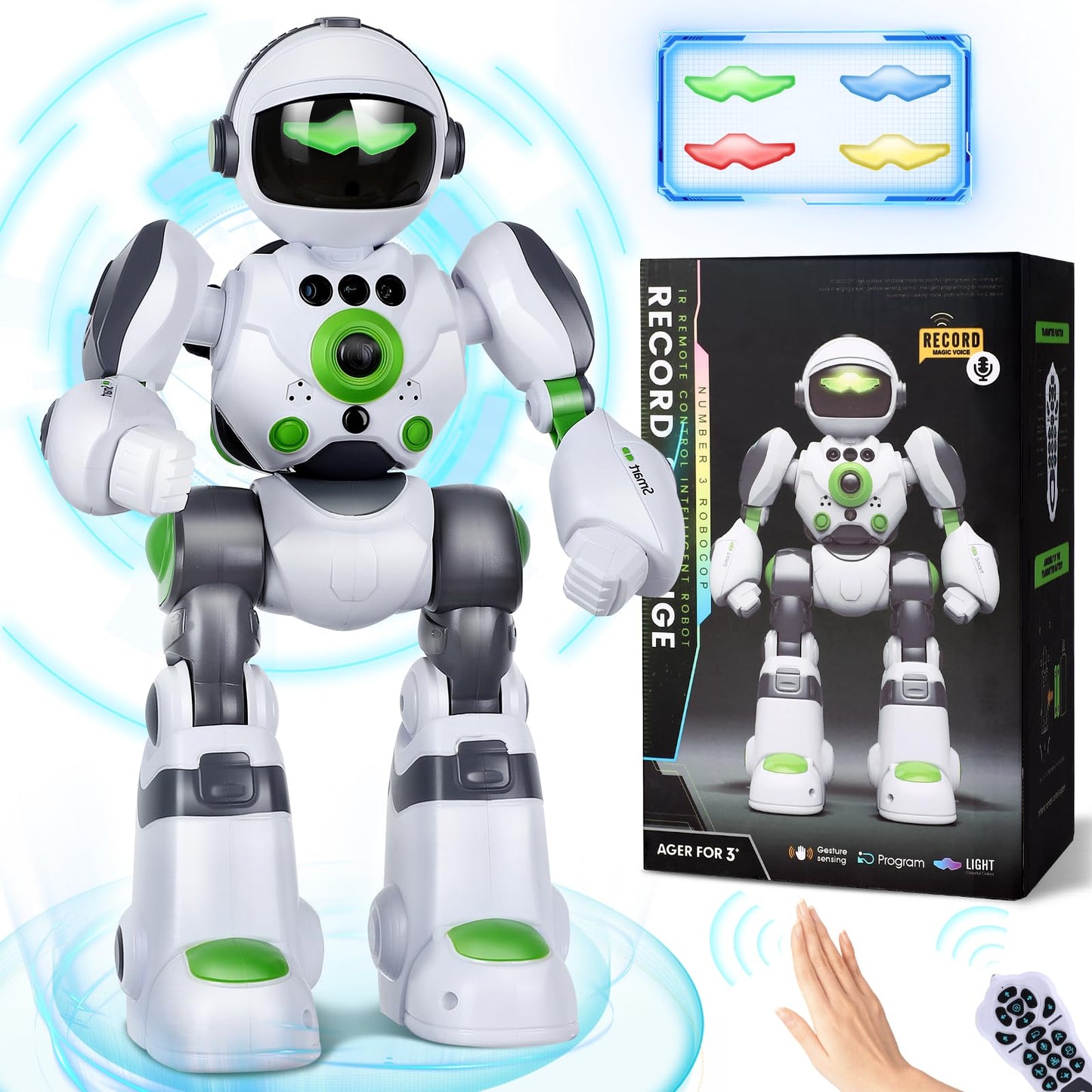 Remote Control Programmable Robot