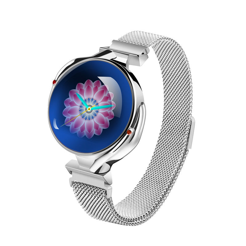 Stainless Steel Fitness Tracker Bracelet
