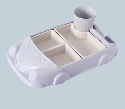 Car Design Bamboo Fiber Tableware