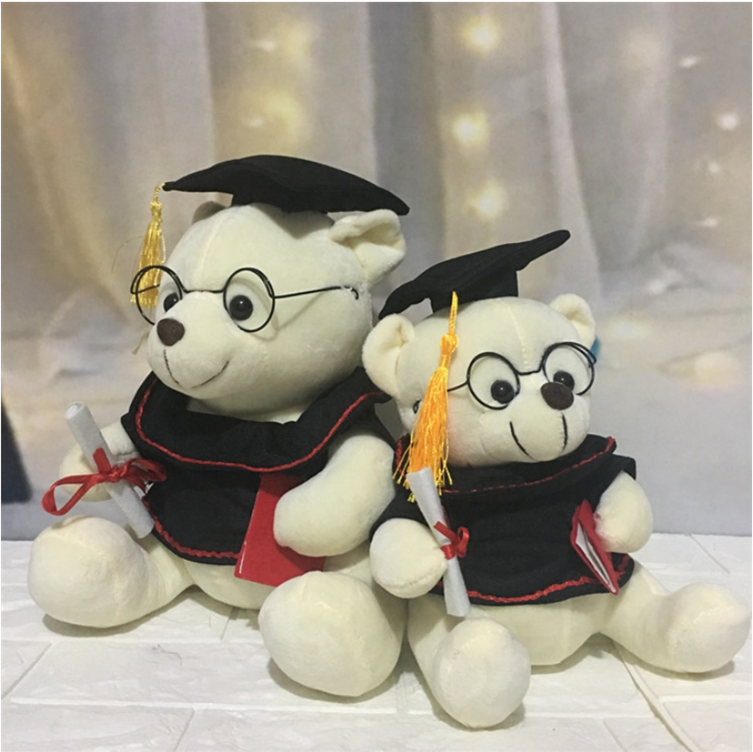 Plush Doctor Bear Toy Gift - Graduation Teddy Bear