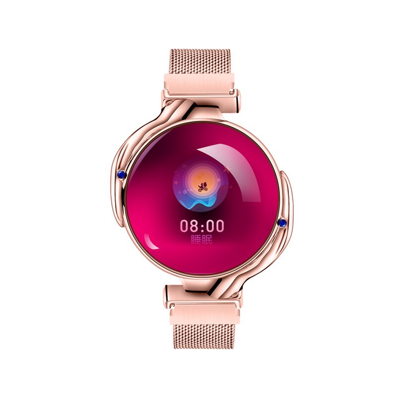 Stainless Steel Fitness Tracker Bracelet