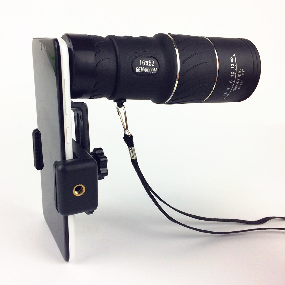 Black Eagle 16x52 Monocular Telescope