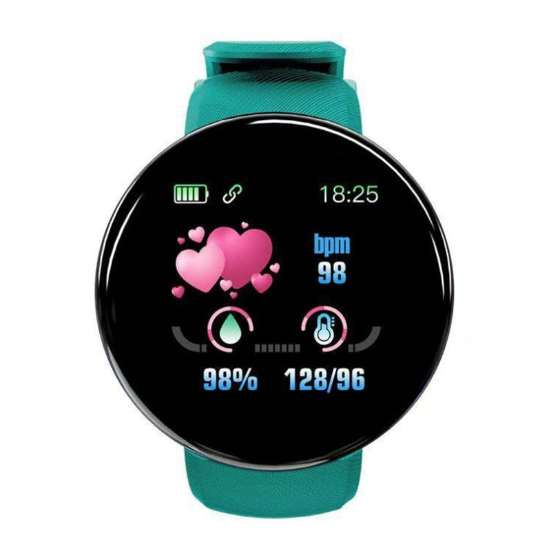 Round Fitness Tracker Smart Bracelet