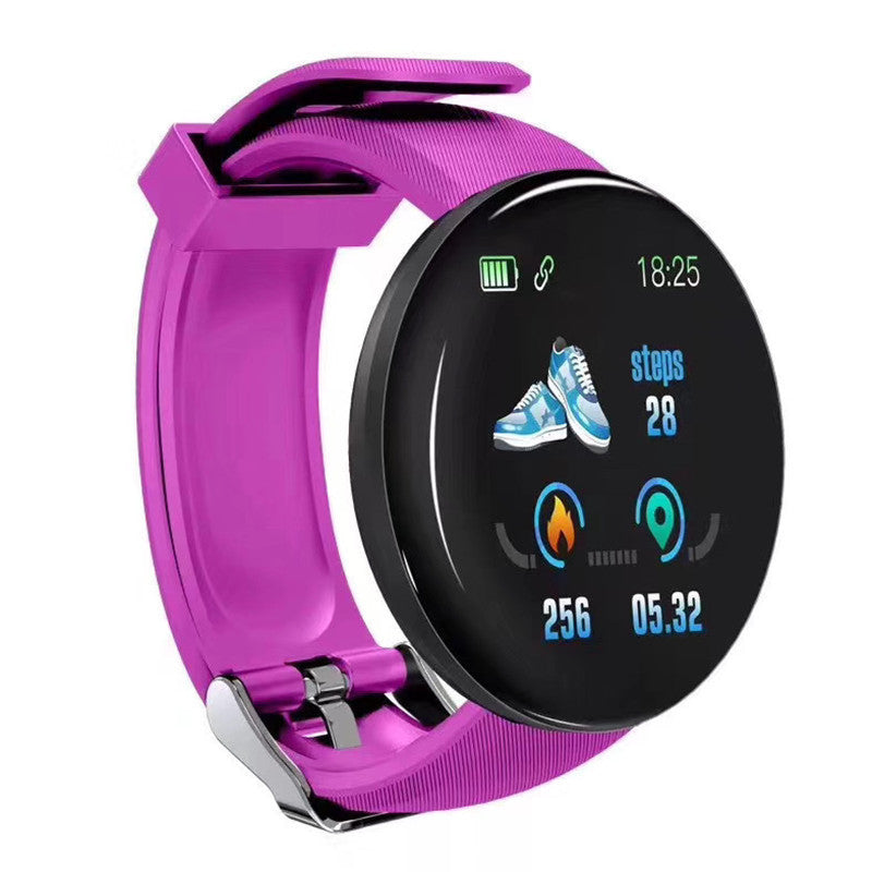 Round Fitness Tracker Smart Bracelet