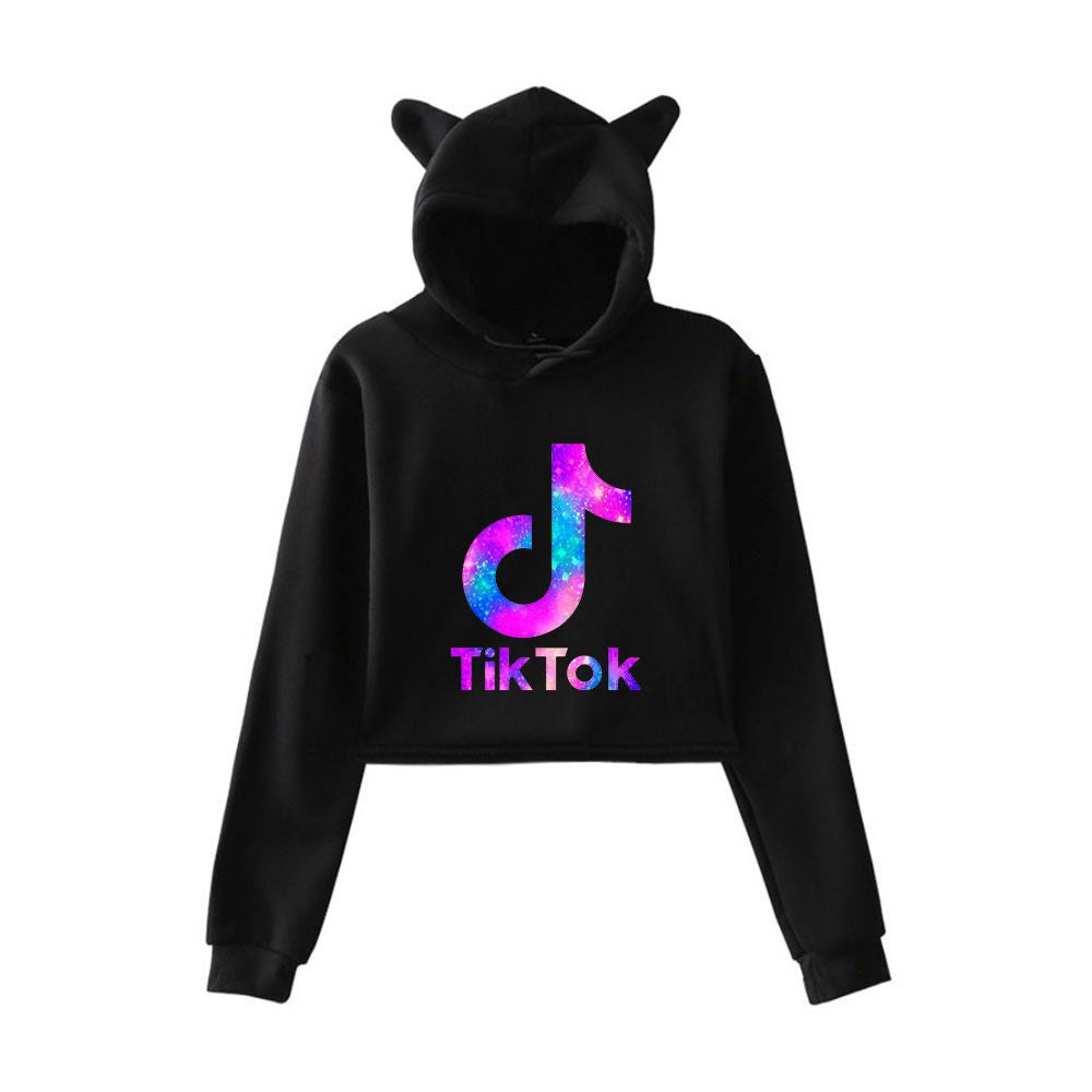 Original TikTok Cat Ear Hoodie for Women