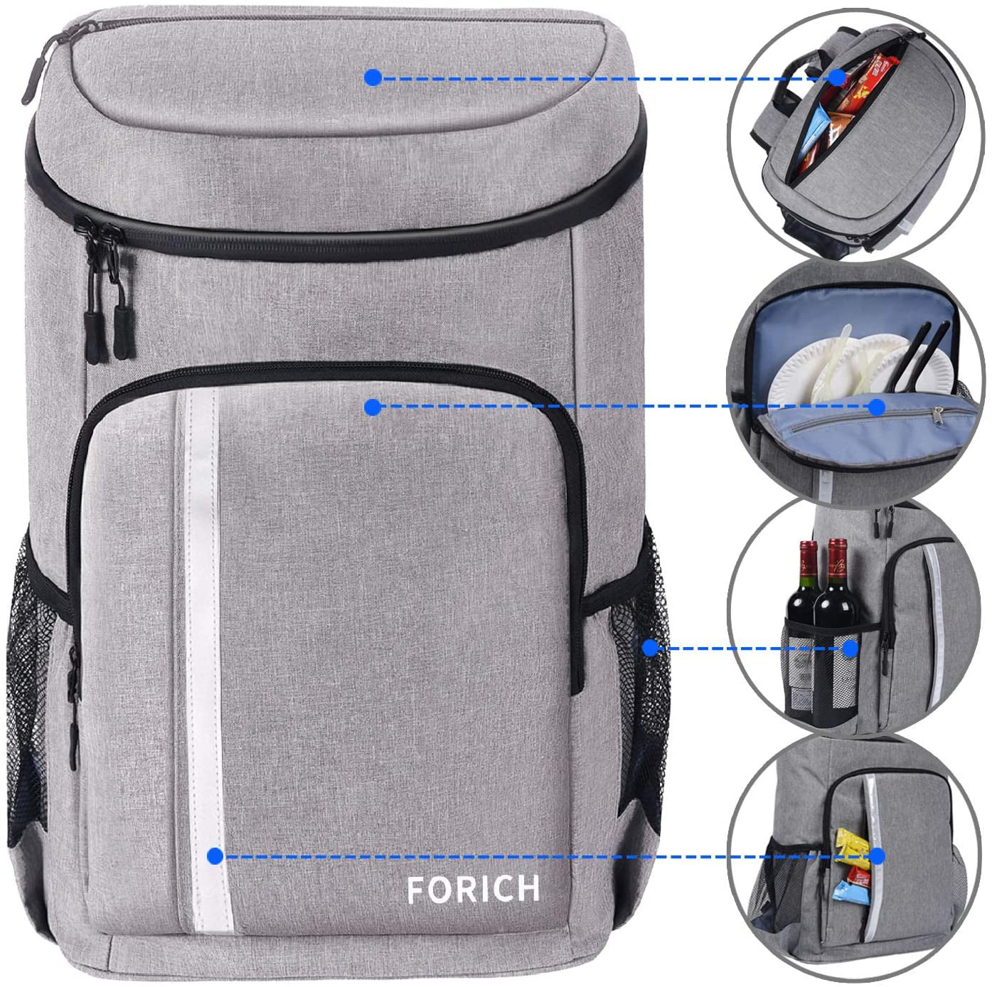 Leakproof Insulated Backpack Cooler