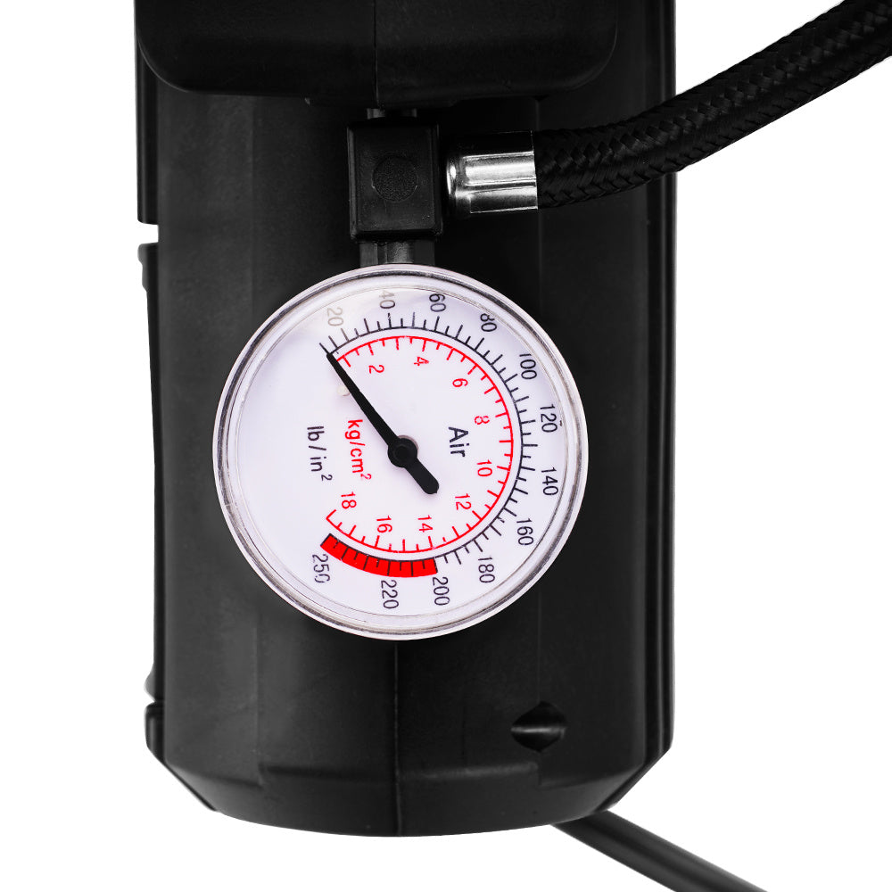 [Portable | Heavy Duty] 250PSI Heavy Duty Portable Car Tyre Auto Tire Inflator Pump | 12V Air Compressor