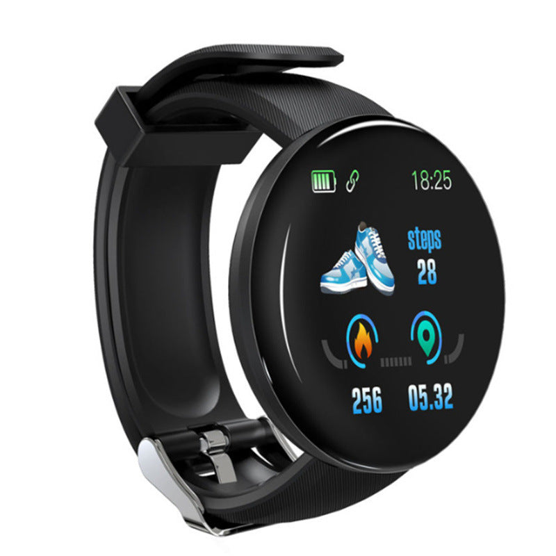 Round Fitness Tracker Smart Bracelet