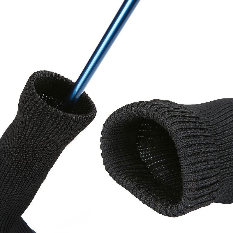 3-Piece Long-Neck Golf Club Headcover Set