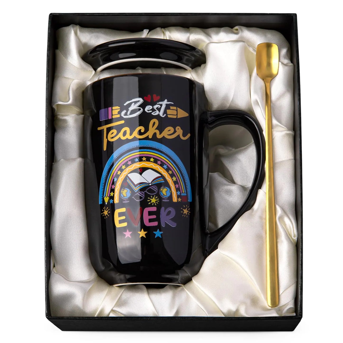 Large Porcelain Best Teacher Coffee Mug 18oz