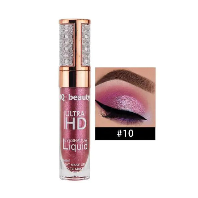 3Q Beauty Diamond Liquid Eyeshadow with Pearlescent Glitter Shine