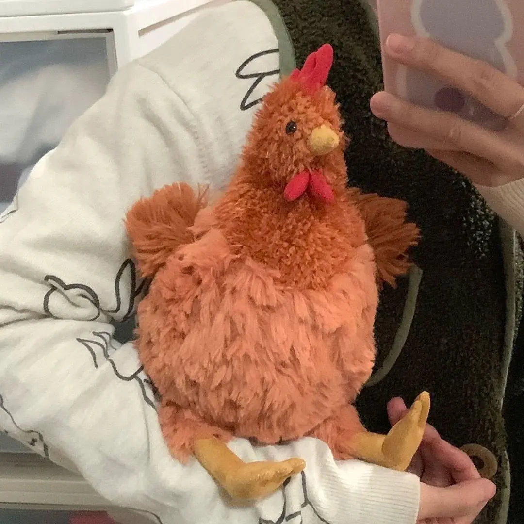 JELLYCAT Cecil Plush Hen Toy