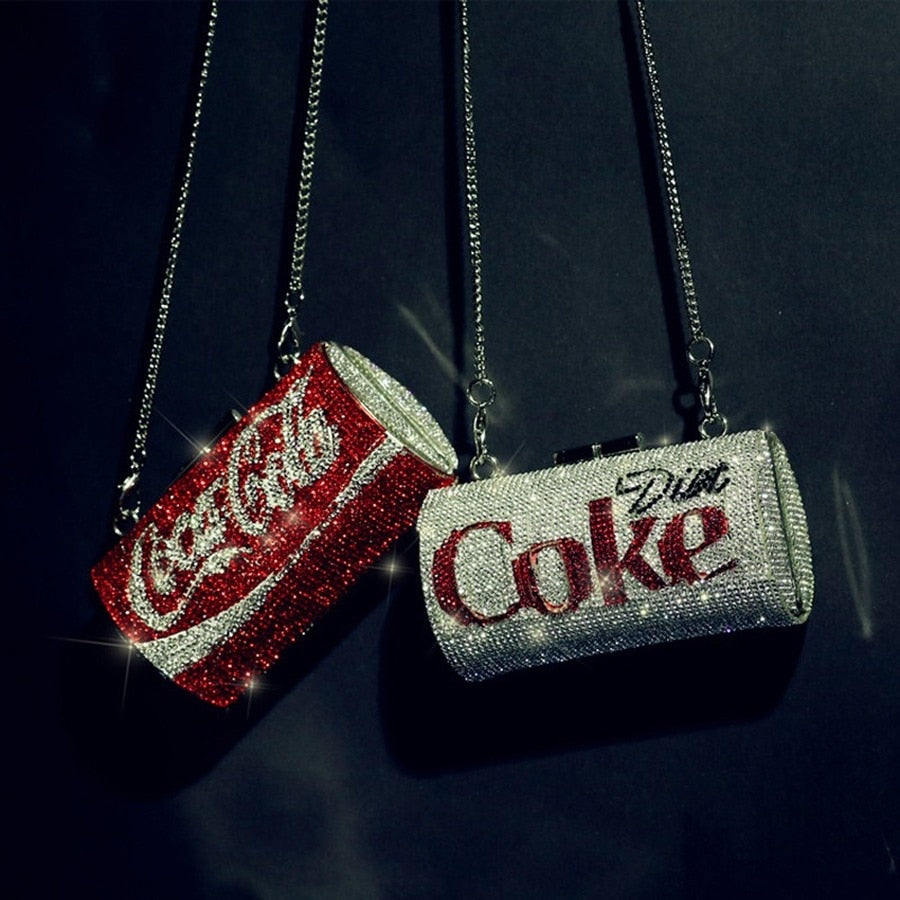 Diamond Edition Cola Can Crossbody Bag