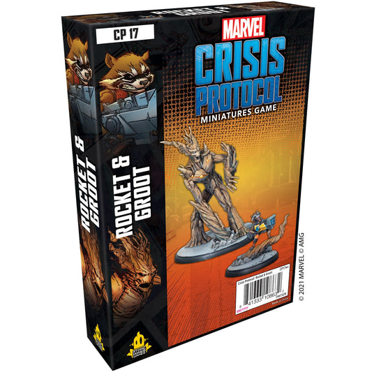 Atomic Mass Games Marvel Crisis Protocol: Rocket and Groot