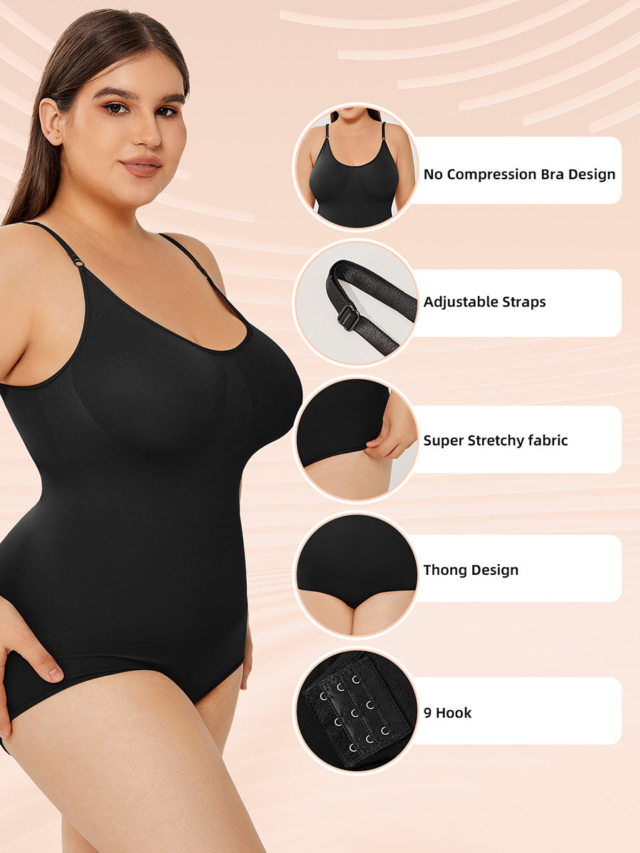 Tummy Control Full Bust Shapewear *Black or Brown*