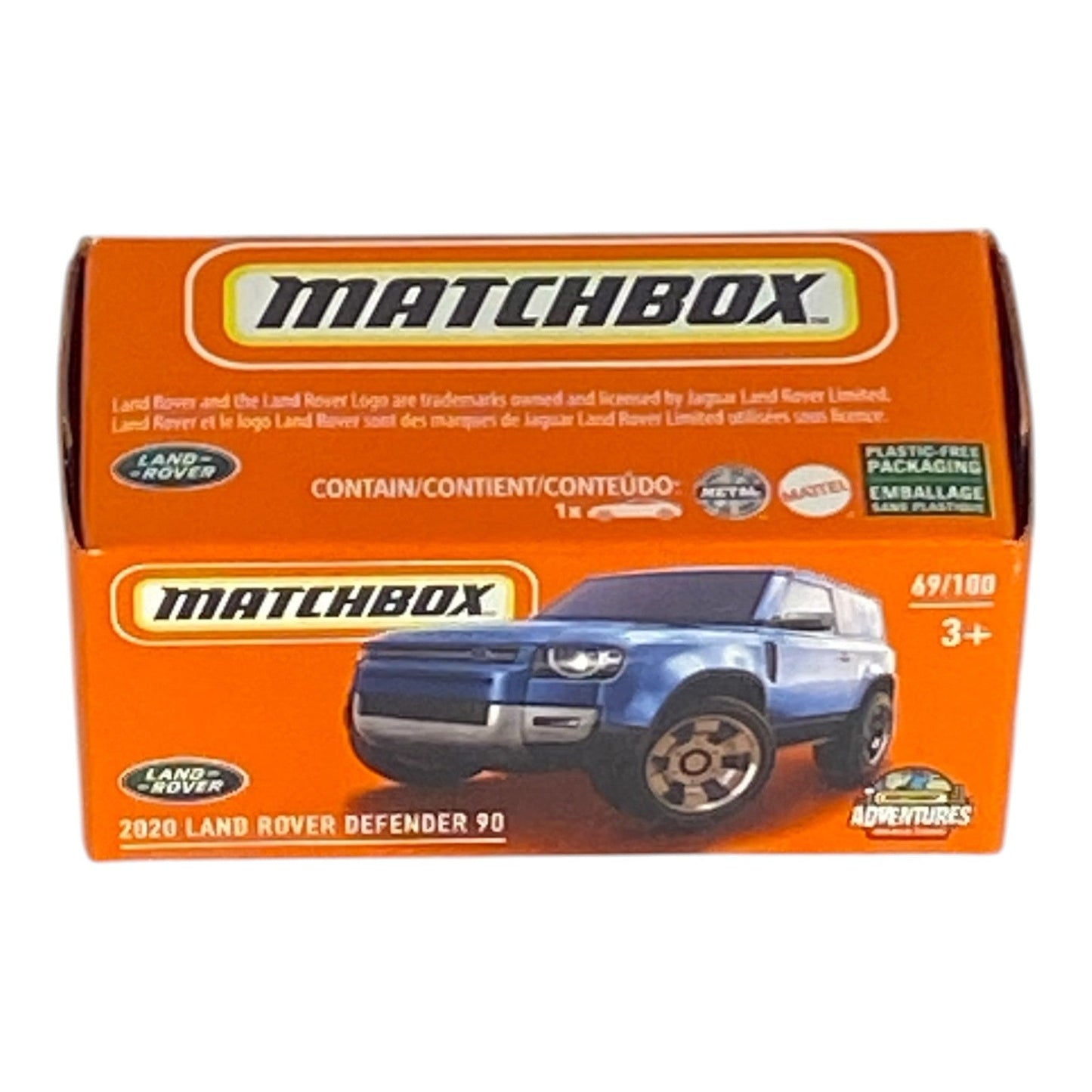 Matchbox 2020 Land Rover Defender 90 - Power Grabs - Matchbox Series 69/100