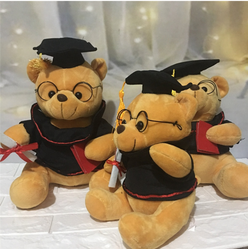 Plush Doctor Bear Toy Gift - Graduation Teddy Bear