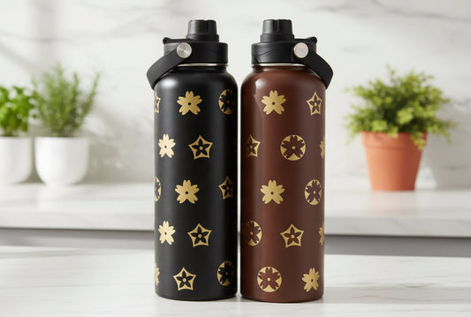 40oz Geometric Printed Tumbler