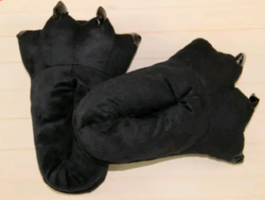 Dinosaur Paw Slippers