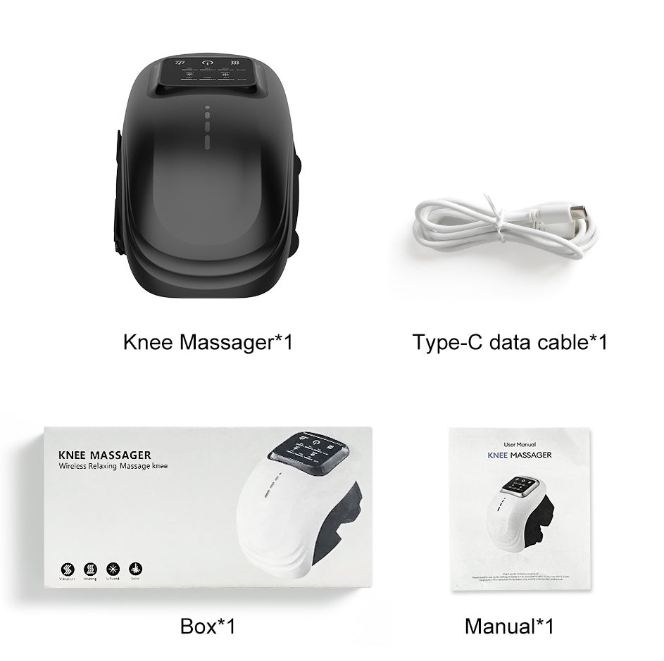 Electric Knee Massager – Infrared Heat, Vibration & Kneading Pain Relief