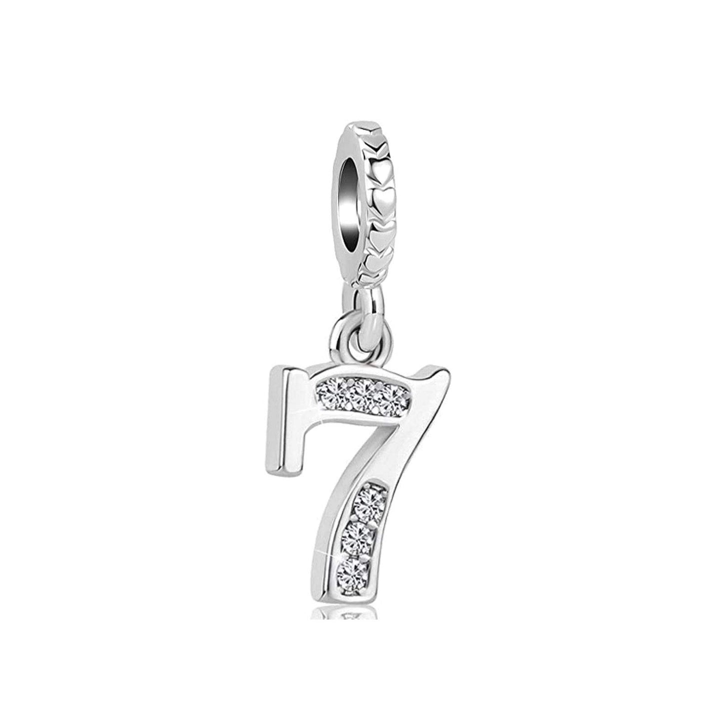 SBI Jewelry Lucky 7 Number Charm