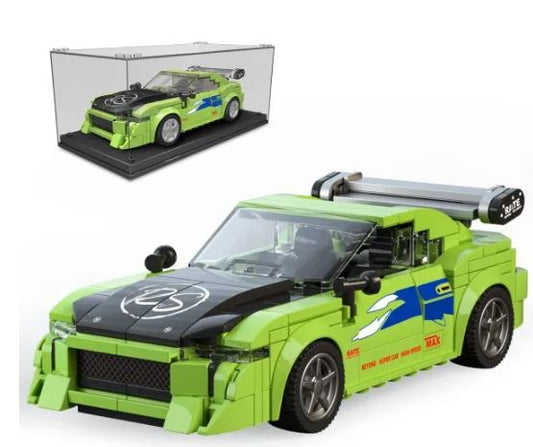 Fast & Furious Green Eclipse Building Set – 338 PCS Sports Car Model