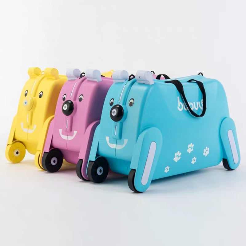 19-Inch Cute Dog Design Children's Luggage Suitcase
