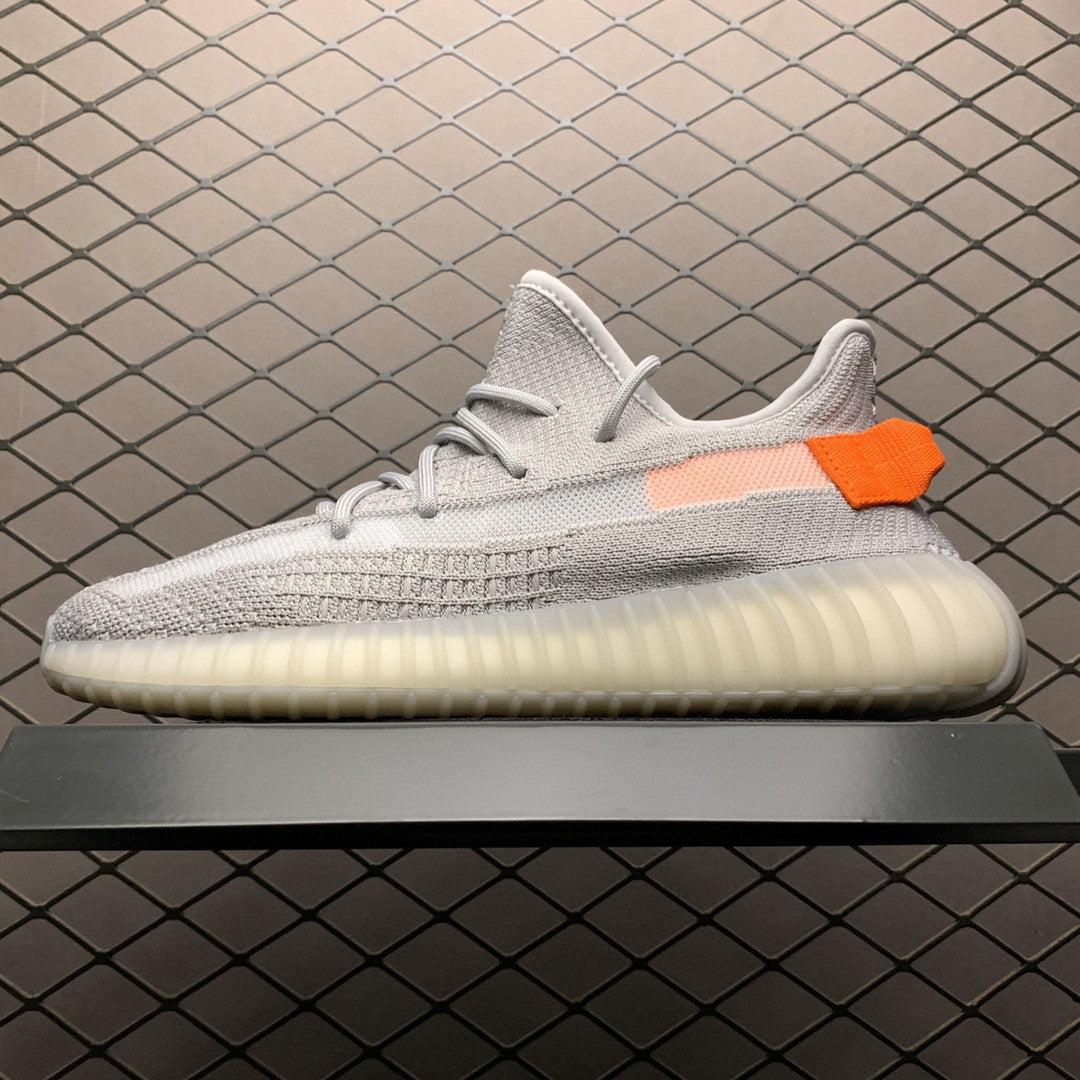 Yeezy 350 V2 Black and White Star Sneakers