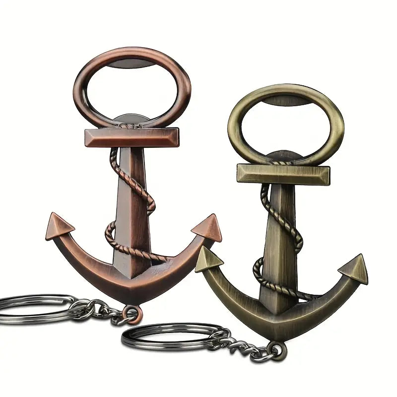 Vintage Ship Anchor Metal Bottle Opener