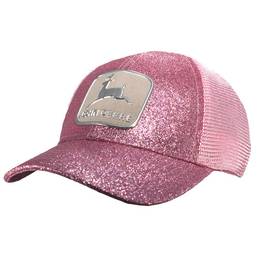 John Deere Pink Glitter Cap – Officially Licensed