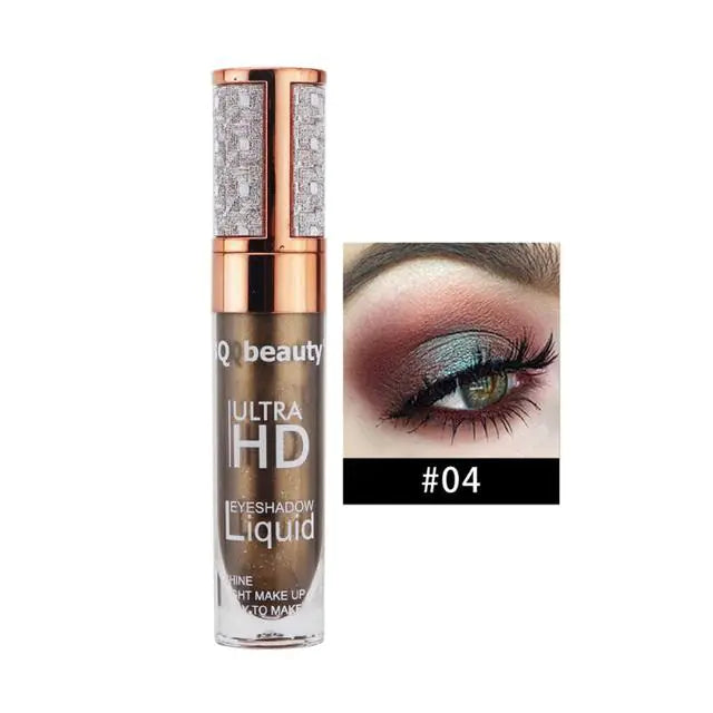 3Q Beauty Diamond Liquid Eyeshadow with Pearlescent Glitter Shine