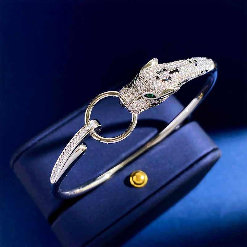 Leopard Diamond Bracelet