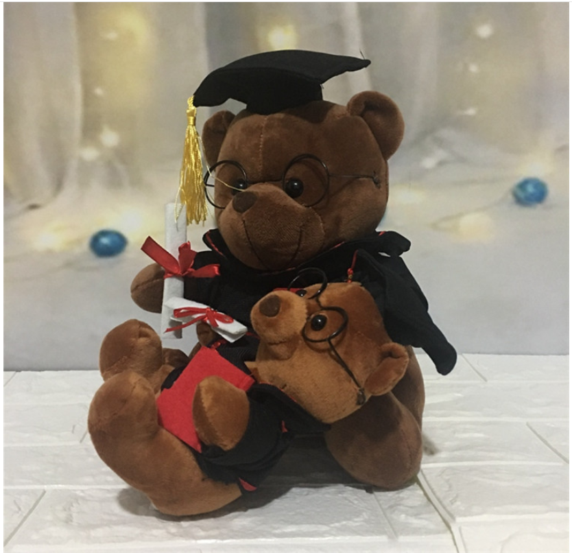 Plush Doctor Bear Toy Gift - Graduation Teddy Bear