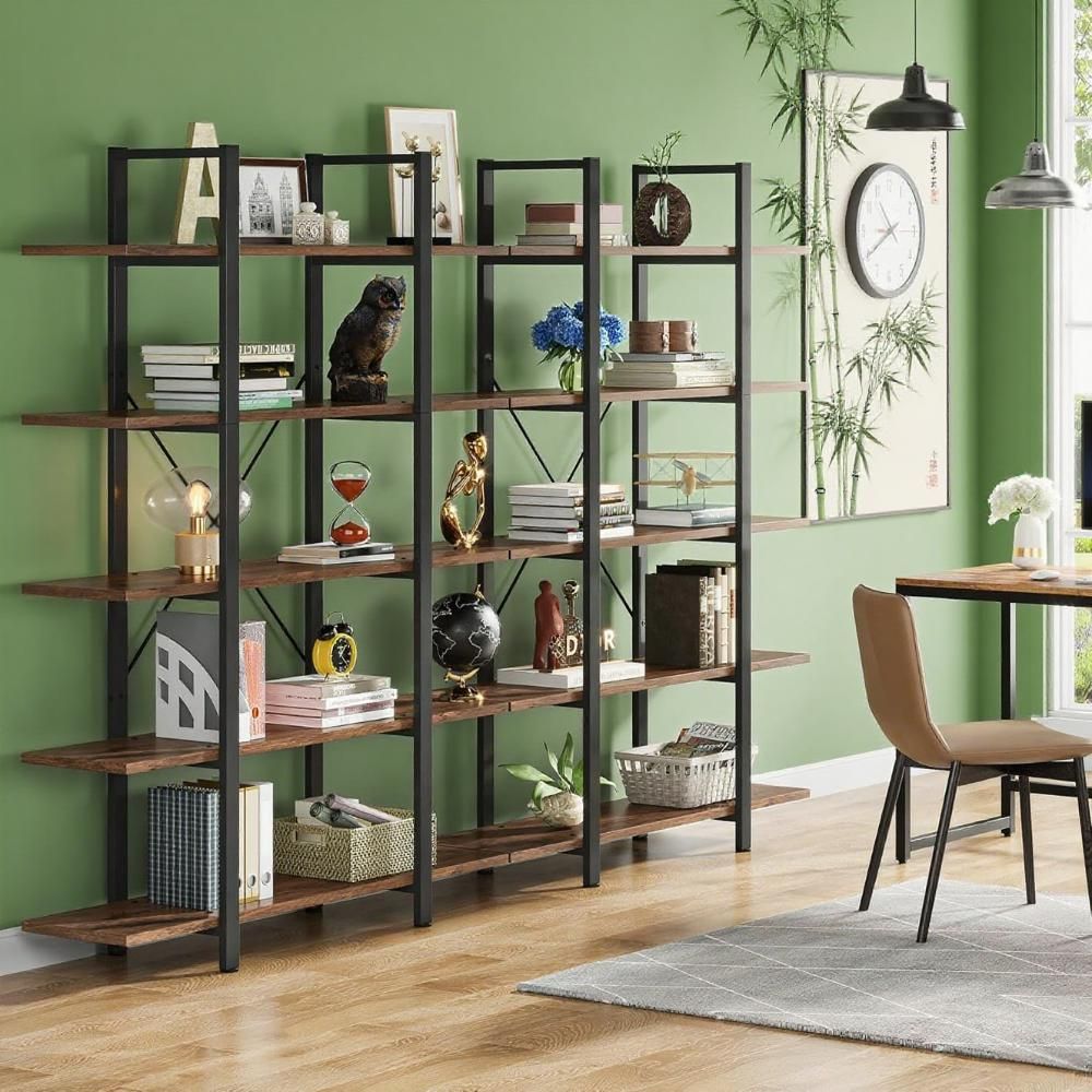 5 Shelf Bookshelf, Storage Rack, Multifunctional Rack