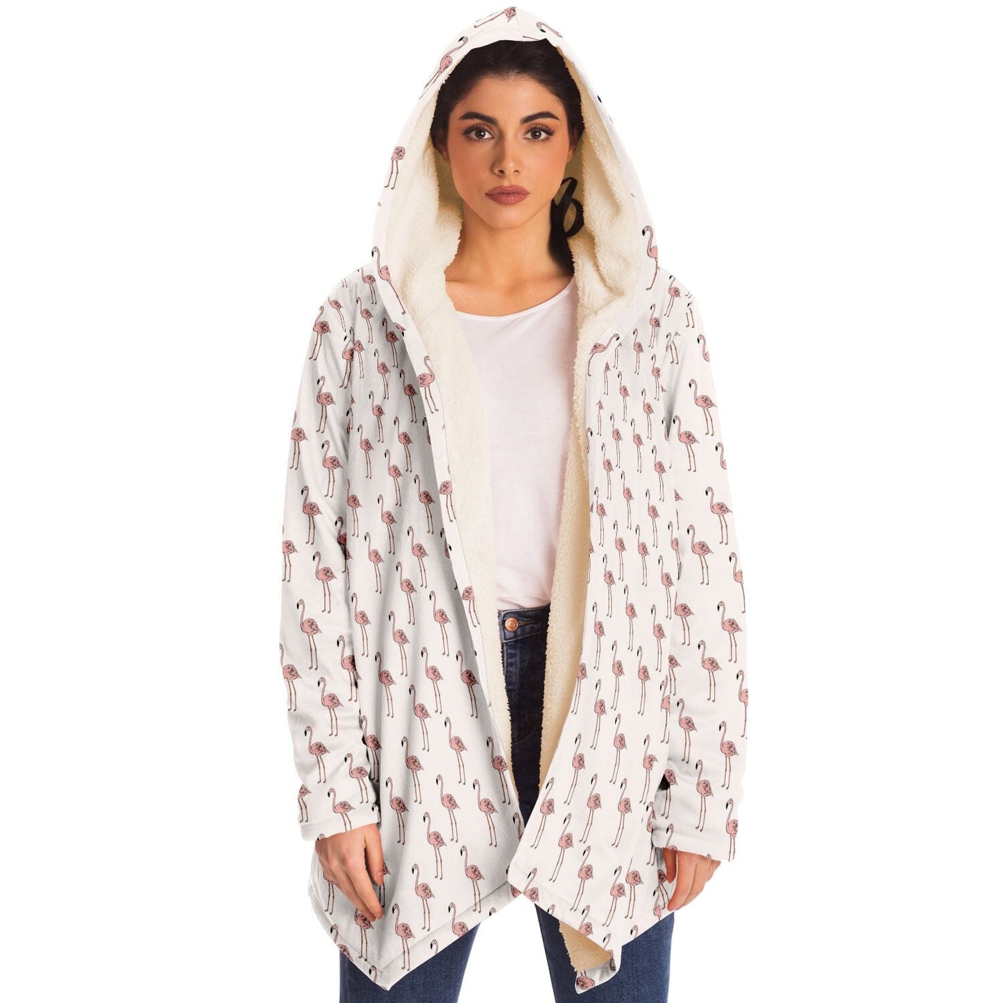 Classic Flamingo Cloak Hoodie