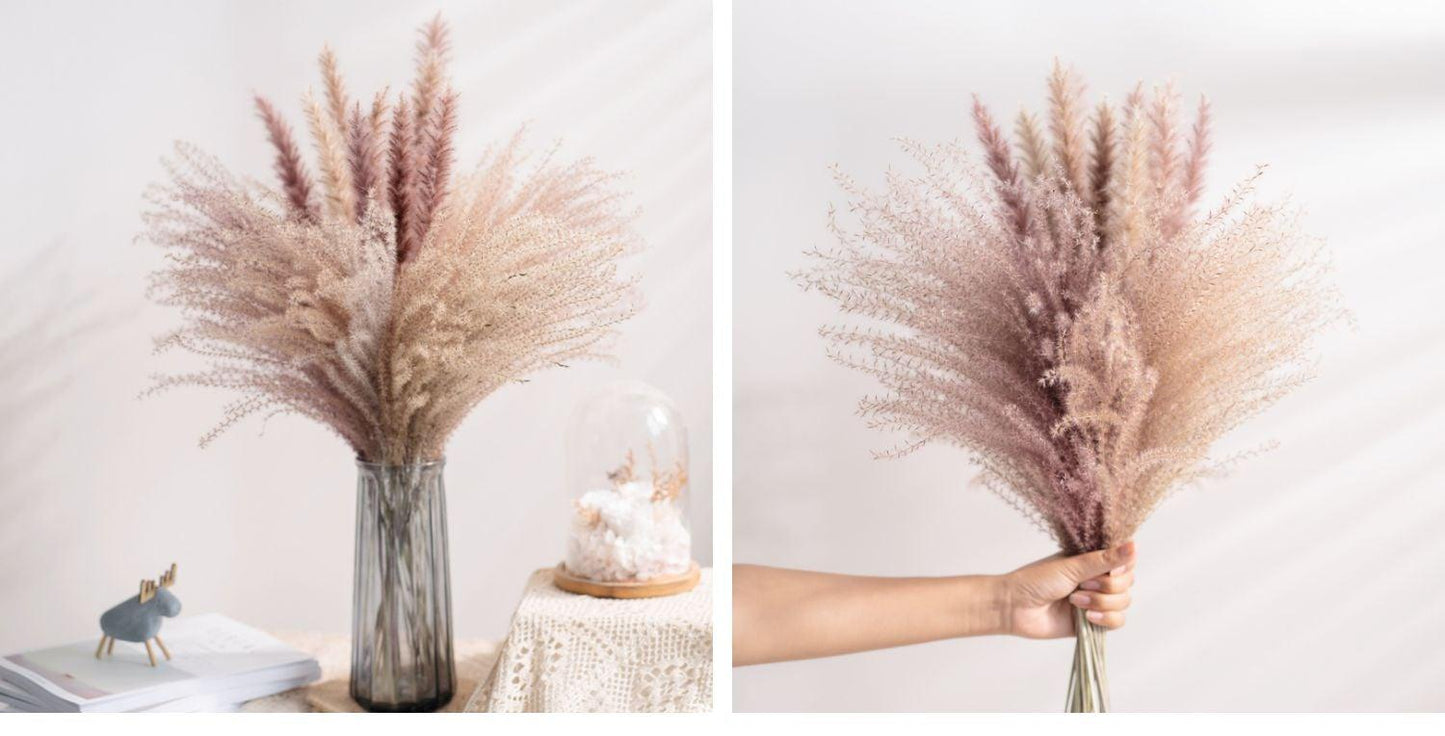 30pcs Natural Dried Pampas Grass