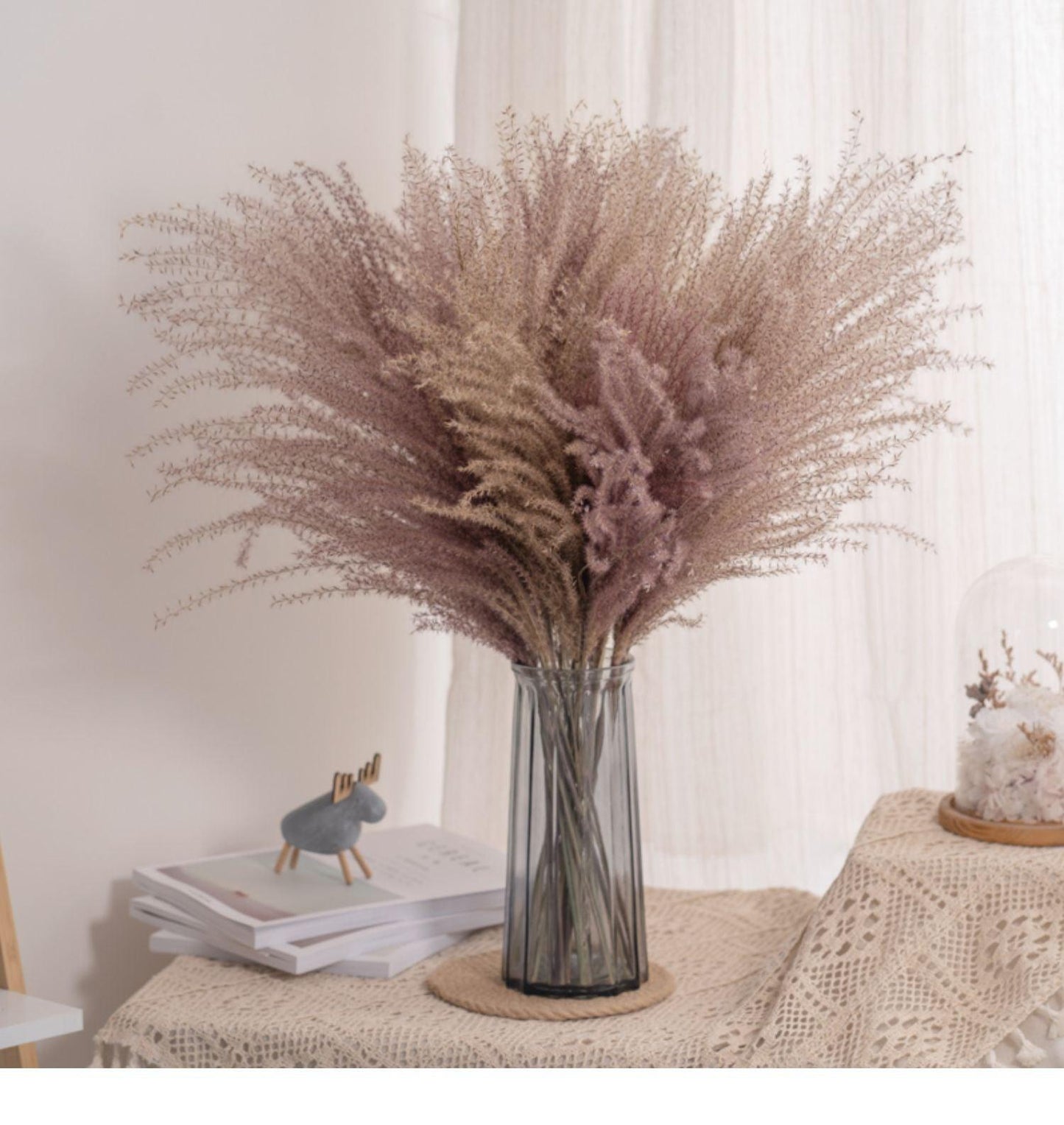 30pcs Natural Dried Pampas Grass