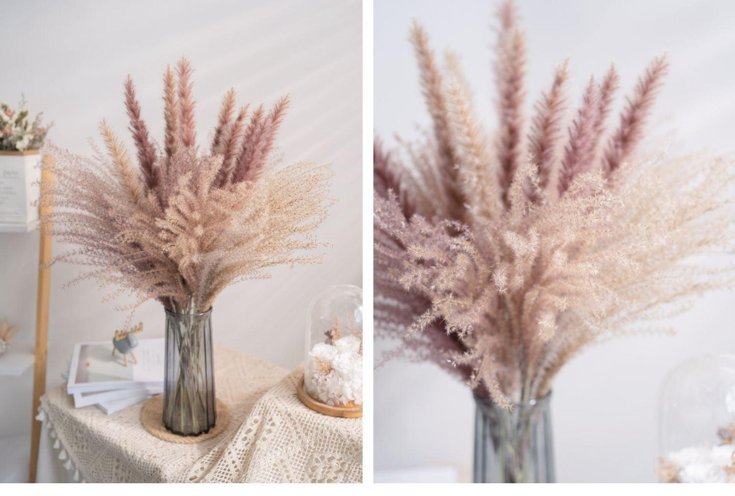 30pcs Natural Dried Pampas Grass