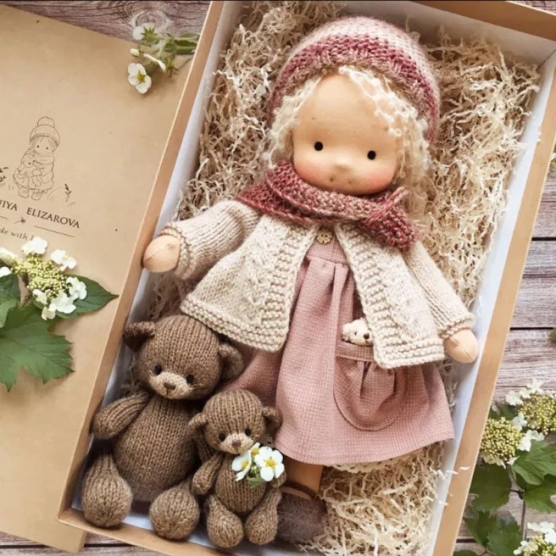 Mini Dress-Up Doll Gift Box Set