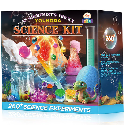 Ultimate STEM Science Kit for Kids – 260+ Experiments with 120+ Pieces