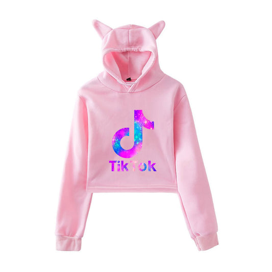 Original TikTok Cat Ear Hoodie for Women