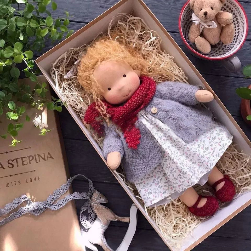 Mini Dress-Up Doll Gift Box Set