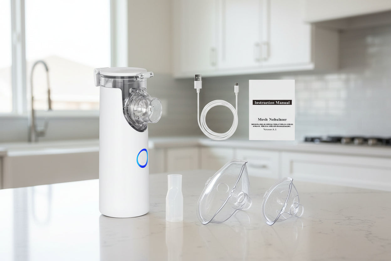 Portable Asthma Nebulizer Inhaler Device