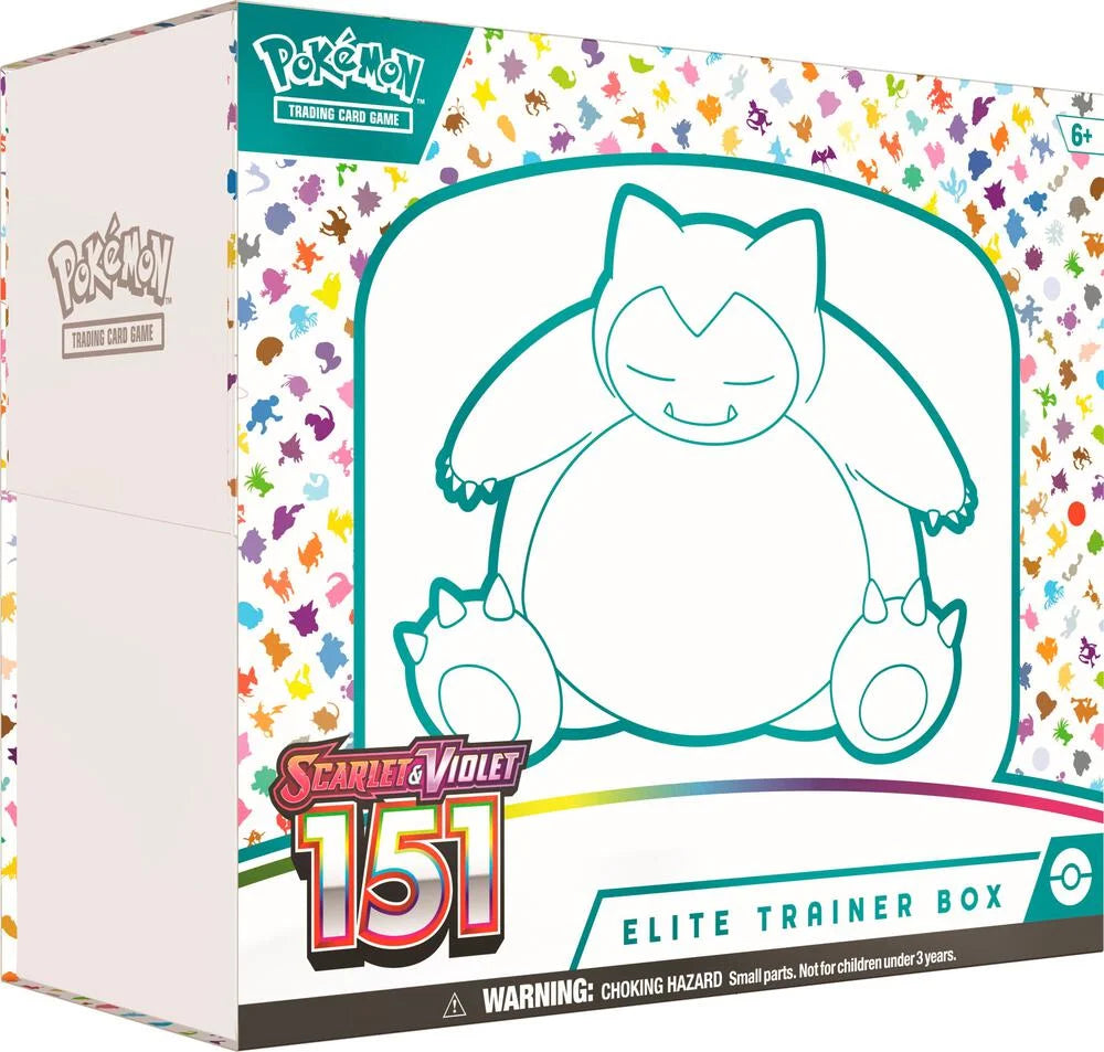 Collectible  Trading Card Games Scarlet & Violet 3.5 151 Elite Trainer Box