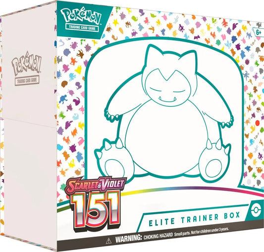 Collectible  Trading Card Games Scarlet & Violet 3.5 151 Elite Trainer Box