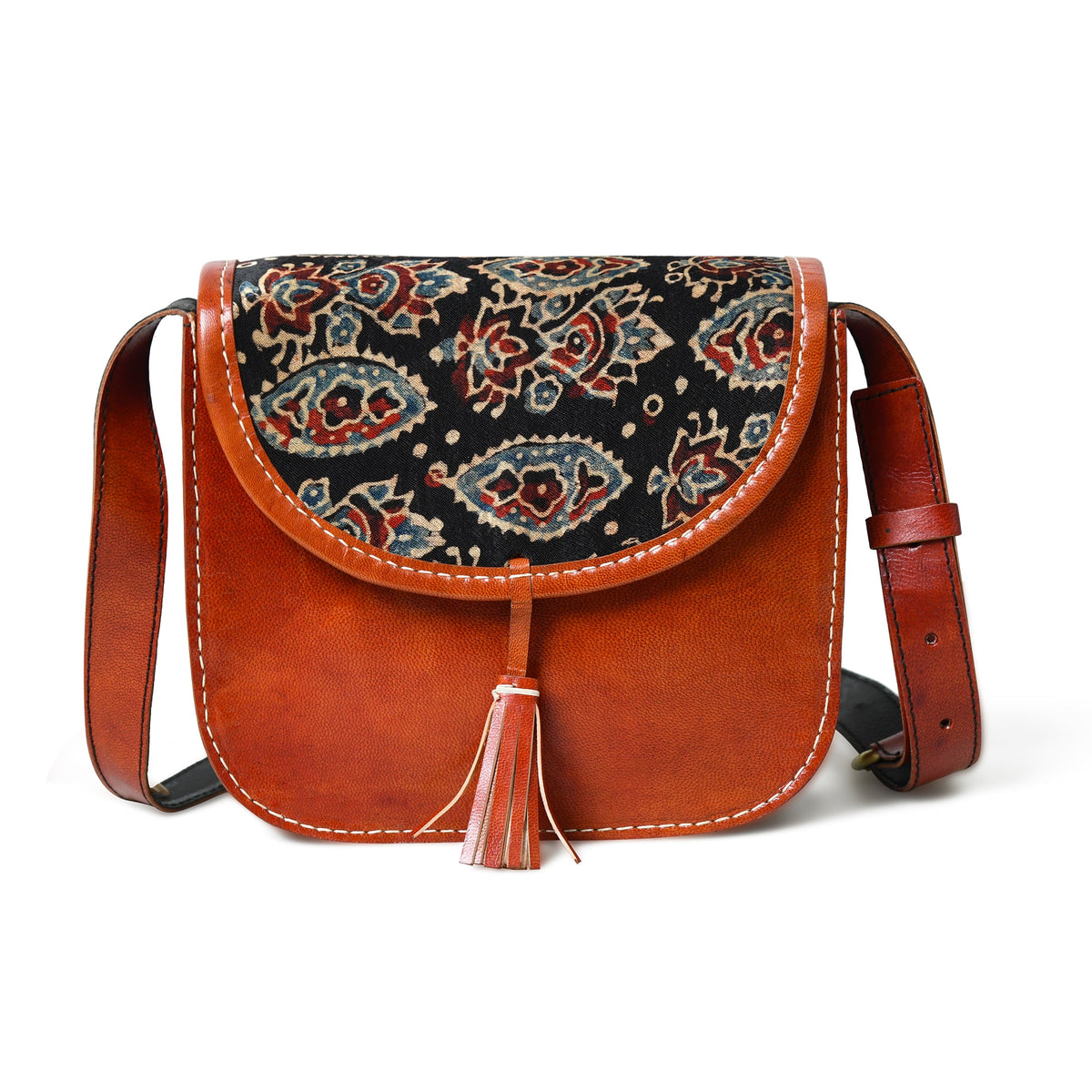 Ajrakh Ethnic Satchel