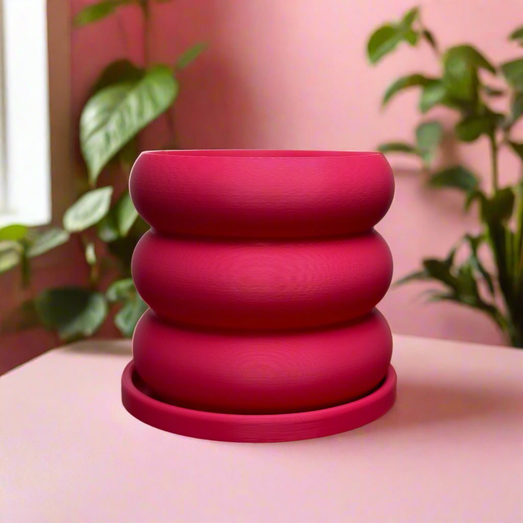 Bubble Planter/ Donut Planter with Drainage