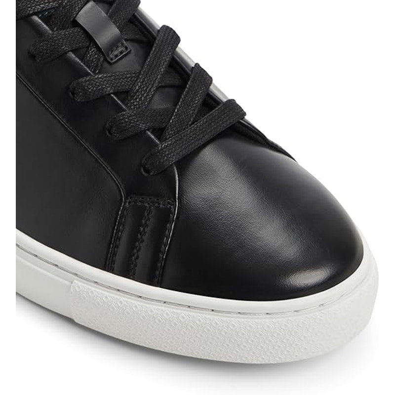 Ted Baker Men's Black Leather Robberto Lace Up Sneakers- Size 12