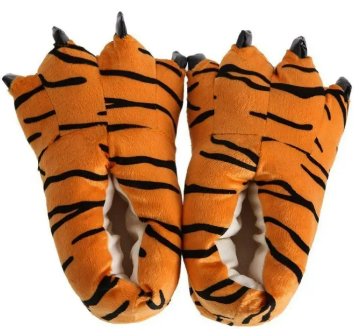 Dinosaur Paw Slippers