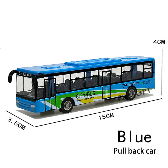 Alloy Mini Simulation Pull Back Bus Model (Without Box)